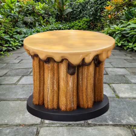 Churro Dessert Table with Caramel Top