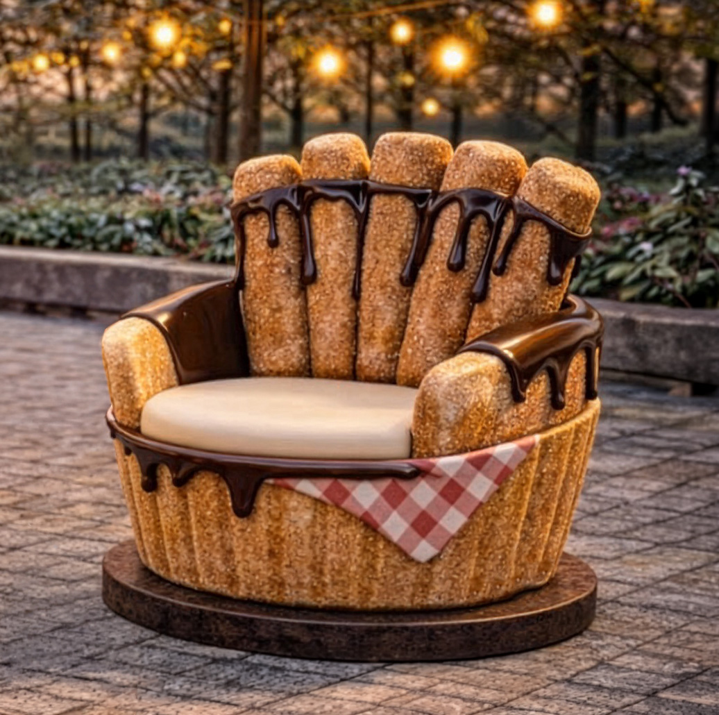 Churros Dessert Lounge Chair