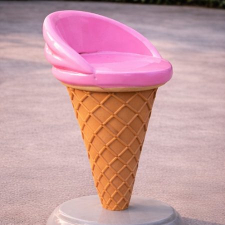 Ice Cream Cone Bar Chair (Multiple Colors)