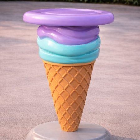 Ice Cream Cone Bar Table
